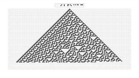 Rule 30 | Cellular Automata | Physics Simulations