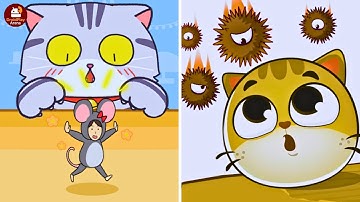 Hide Cat Tap To Save Vs Cat Escape Infinity | Mobile Puzzle Challenge | Droid Play Arena #355