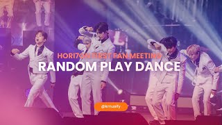 #HORI7ONFirstFanmeeting: Random Play Dance
