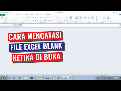 Video: Mengapa Excel dibuka dalam Mod Selamat?
