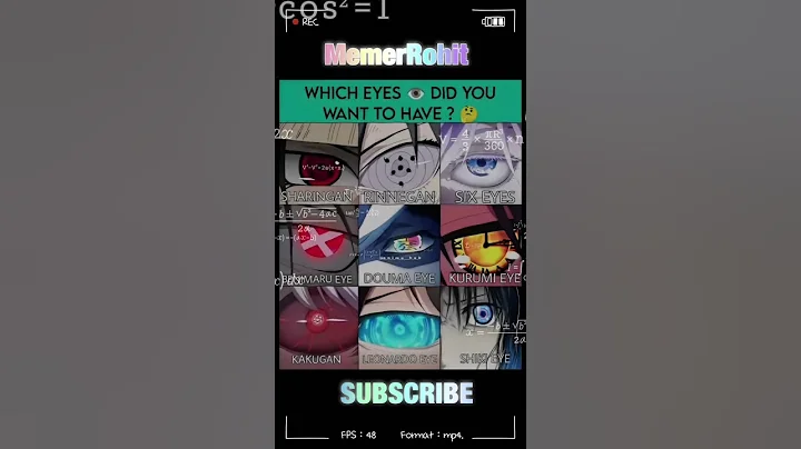 Which eye you want 💀🤯 #anime #animeedit #animelover #animeeyes #shorts #sharingan #kurama #viral