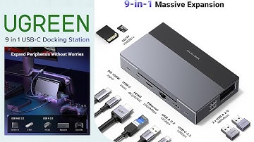 UGREEN 9 IN 1 Docking Station