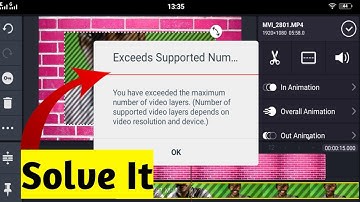 How to Solve Kinemaster Exceeds Supported Number | Video Layer Maximum Exceeded Problem Urdu/Hindi