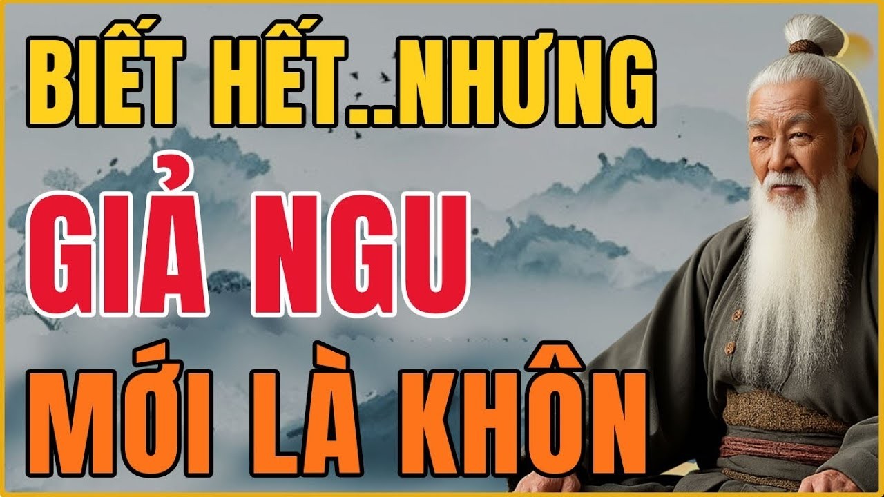 Cổ Nhân Dạy – Biết Rõ Mọi Thứ Nhưng Giả Ngây Mới Là Khôn | Tinh Hoa Cổ Nhân
