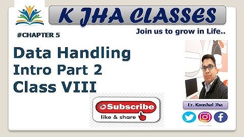 Class 8 Maths Chapter 5 - Data Handling // Introduction Part 2