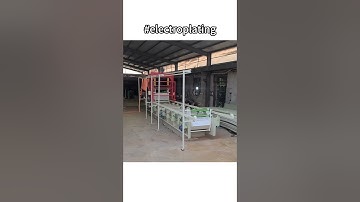 You can find us to customize electroplating lines of various sizes #PLC#wireplating#surfacetreatment