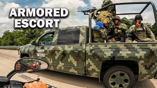 Armored Escort into Cancun Mexico