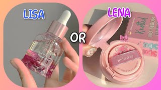 Lisa or Lena (skincare & makeup edition) makeup edition