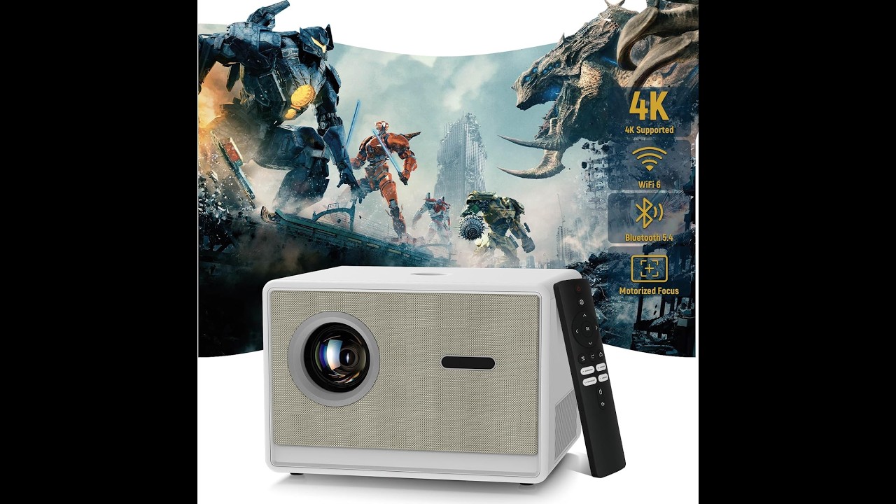 Maypug Projector: 4K, Electric Focus, Short Review - Pros & Cons
