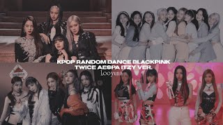 KPOP RANDOM DANCE | BLACKPINK TWICE ITZY AESPA VER.