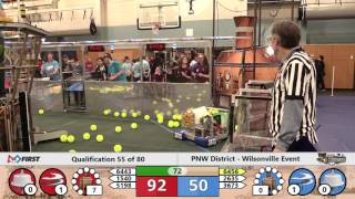 2017 PNW FRC Wilsonville Qualification Match 55
