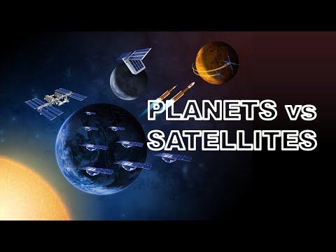 Planet and Satellite difference