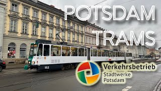 Trams in Potsdam