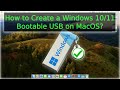 How to Create a Windows 10/11 Bootable USB From MacOS?(The Best Way)