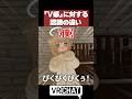 「V感」に対する認識の違い【VRChatあるある】