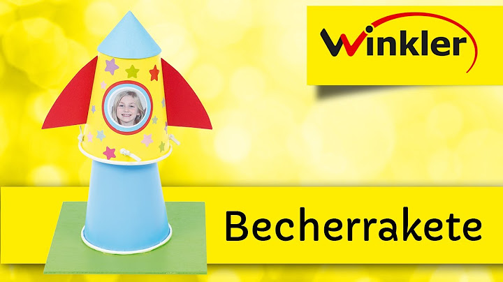 Becherrakete mit Startstation - Winkler Werkpackung