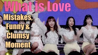 TWICE Mistakes, Funny and Clumsy Moments in &#39;What is Love&#39;