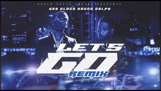 Key Glock, Young Dolph - Let's Go Remix (Official Lyric video)