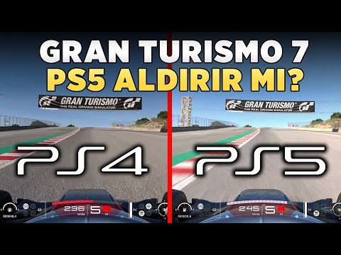 Gran Turismo 7&rsquo;yi PS5 ve PS4&rsquo;te Oynayıp Karşılaştırdık!