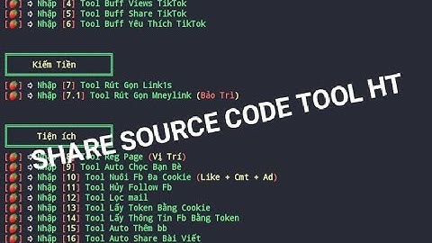 Share Source Code Tools HT | Tool PHP | Tool PYTHON | Share Source Tool | Pé Bán Bánh Pò
