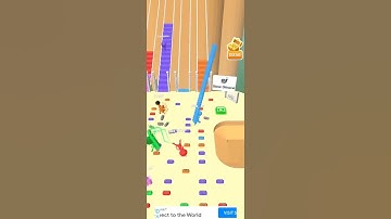 Bridge Race Game play video #Video #game #video