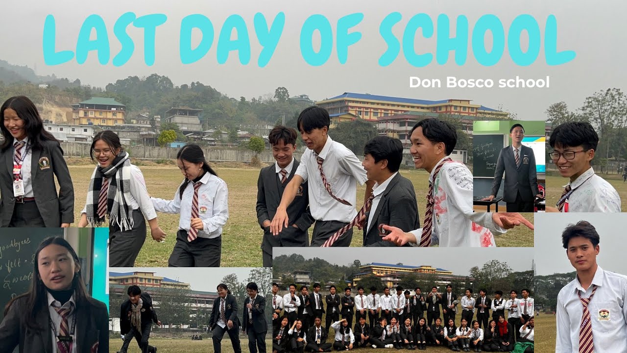 School last day😭|| Don bosco school jullang ||