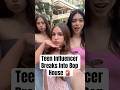 Teen Influencer Breaks Into Bop House #shorts #camillaaraujo #piperrockelle