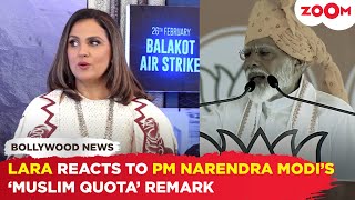 Lara Dutta’s SHOCKING comment on PM Narendra Modi’s ‘Muslim Quota’ remark