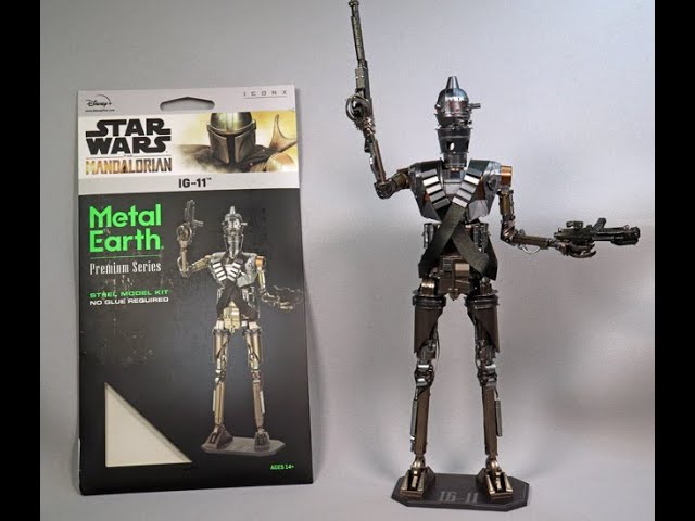 Introducing The Star Wars Series IG-11 MetalEarth Model 