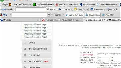 How To Get A Banner On Top Of Your Myspace!!