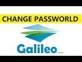Galileo Password Change With in 1 Mint || How To Change Galileo Password