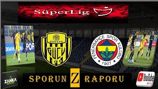 ANKARAGÜCÜ FENERBAHÇE'YE 3-0 KAYBETTİ! HAKEM KARARLARI TARTIŞMA YARATTI!MAÇIN ANALİZİ