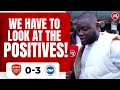 Arsenal 0-3 Brighton | We Have To Look At The Positives! (Joel Beya)