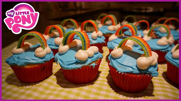 HOW TO MAKE MY LITTLE PONY CUPCAKES! 🦄