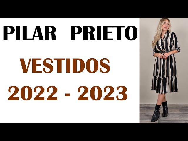 marca información Sin CATÁLOGO PILAR PRIETO VESTIDOS INVIERNO 2022 - 2023 - YouTube