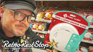 Shopping For A New Smoke & Carbon Monoxide Detector At Lowes | Retro Rest Stop