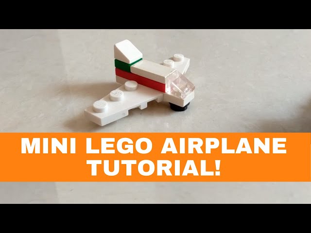 LEGO IDEAS - A Mini LEGO AirPort With a Mini Plane.