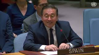 Intervención del ministro Albares en el Consejo de Seguridad de la ONU - 18 de abril de 2024