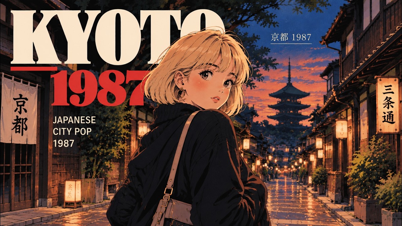 Kyoto 1987 | 80s Japanese City Pop — 京都 1987 - YouTube