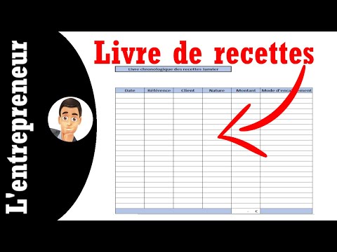 Vidéo: Comment Remplir Un Livre Pour Enregistrer Les Revenus Et Les Dépenses D'un Entrepreneur Individuel