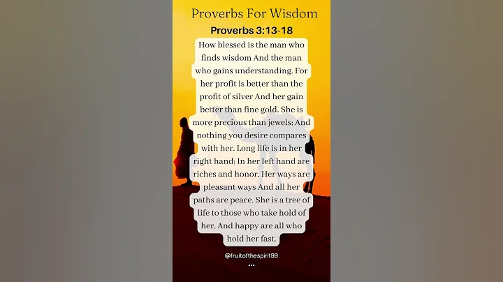Proverbs For Wisdom (Proverbs 3:13-18) #grace #hope #jesus #love #scripture #wisdom #wisdomquotes