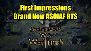 NEW GAME: War For Westeros Has Strong Battle For Middle Earth Vibes - Game Of Thrones RTS screenshot 4
