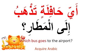 Learn Arabic in 12 Minutes - All basics every beginner needs.  A Beginner
