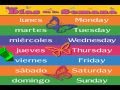 Days Of The Week In Spanish