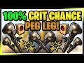 How to Get 100% CRIT CHANCE Peg Legs in Fortnite Save the World!