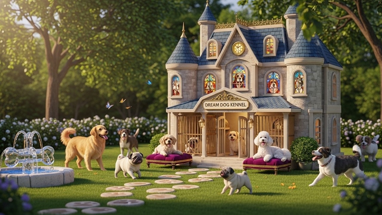 The Process of Building Dream Dog Kennel!