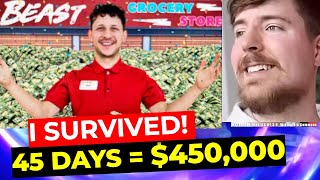 I Survived in MrBeast's Grocery Store For $10,000 Per Day! Exclusive Interview with Alex. screenshot 1