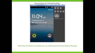 Testing your application using an Android Virtual Device - Part 3