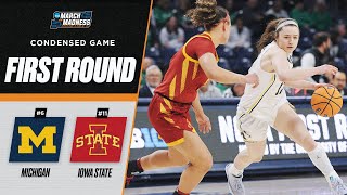 Michigan vs. Iowa State - First round NCAA tournament extended highlights