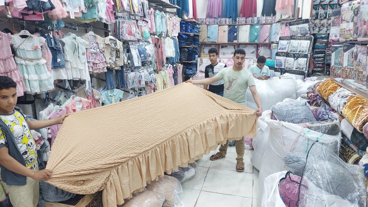 عربيات المصنع وصلت🥰كفرات الكنب الفردانى وكفرات السجاد ولحاف العروسه الجديد وكفرات المراتب لمسه سوريه